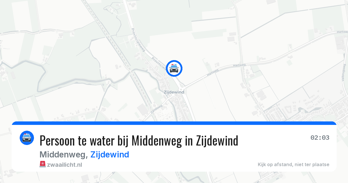 Persoon te water bij Middenweg in Zijdewind — 14 mei 2026