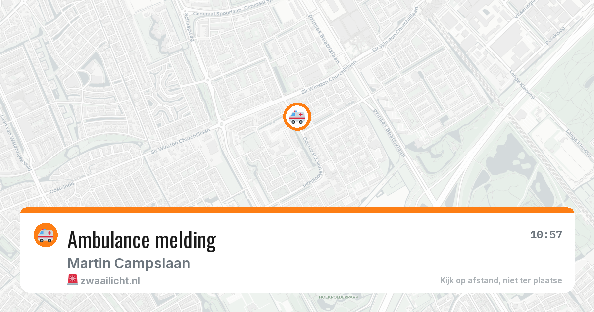 Ambulance melding — 8 feb 2026