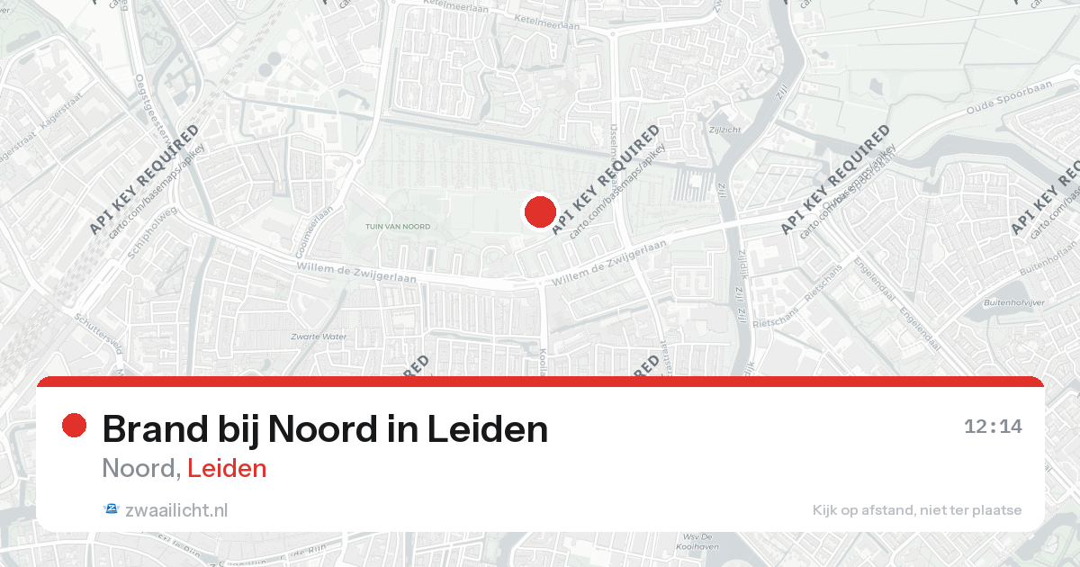 Brand bij Noord in Leiden — 18 feb 2026