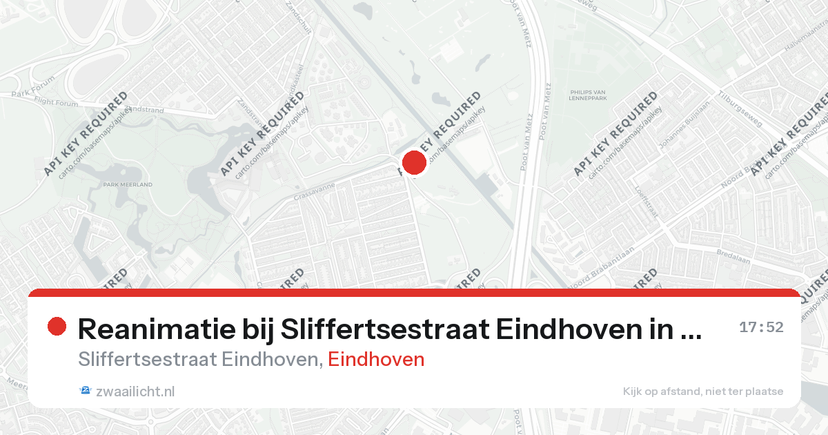 Reanimatie bij Sliffertsestraat Eindhoven in Eindhoven — 20 feb 2026