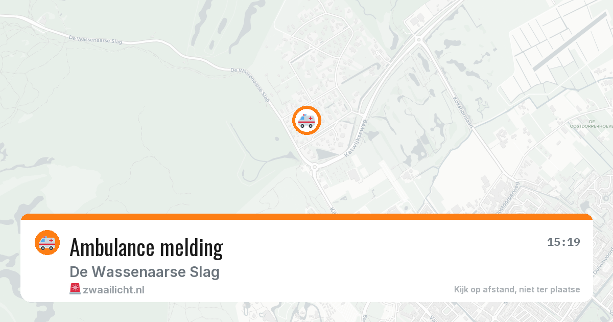 Ambulance melding — 8 feb 2026