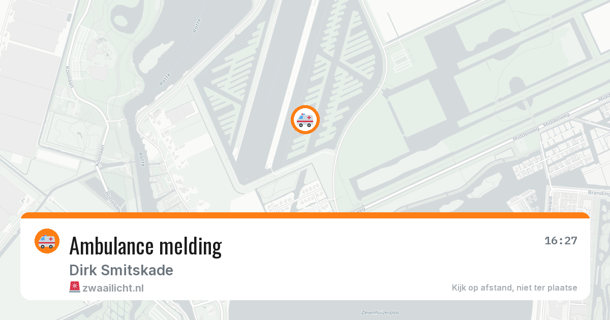 Ambulance melding — 27 mei 2026