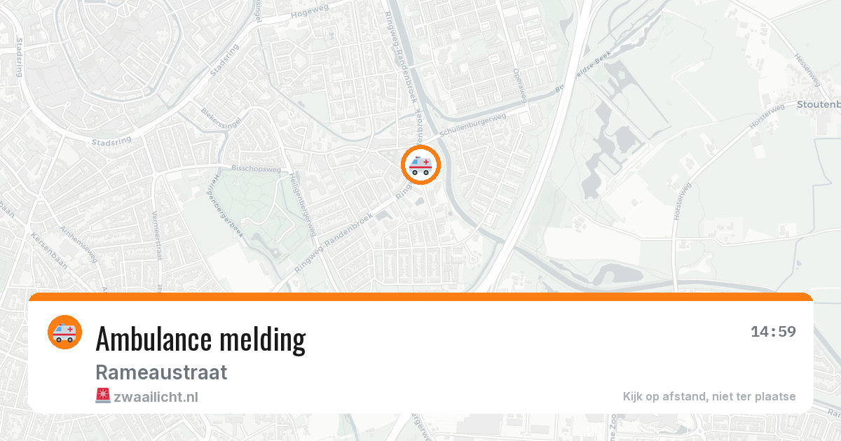 Ambulance melding — 12 jun 2026