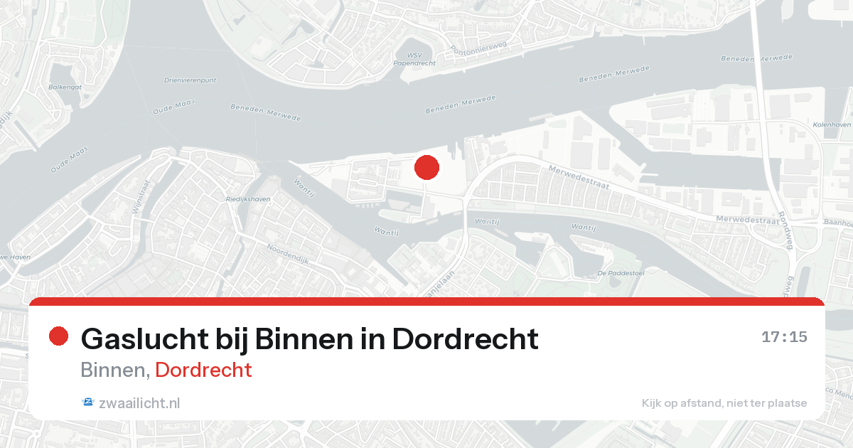 Gaslucht bij Binnen in Dordrecht — 30 jan 2026