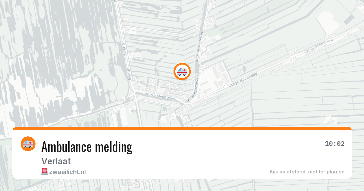 Ambulance melding — 27 jul 2026