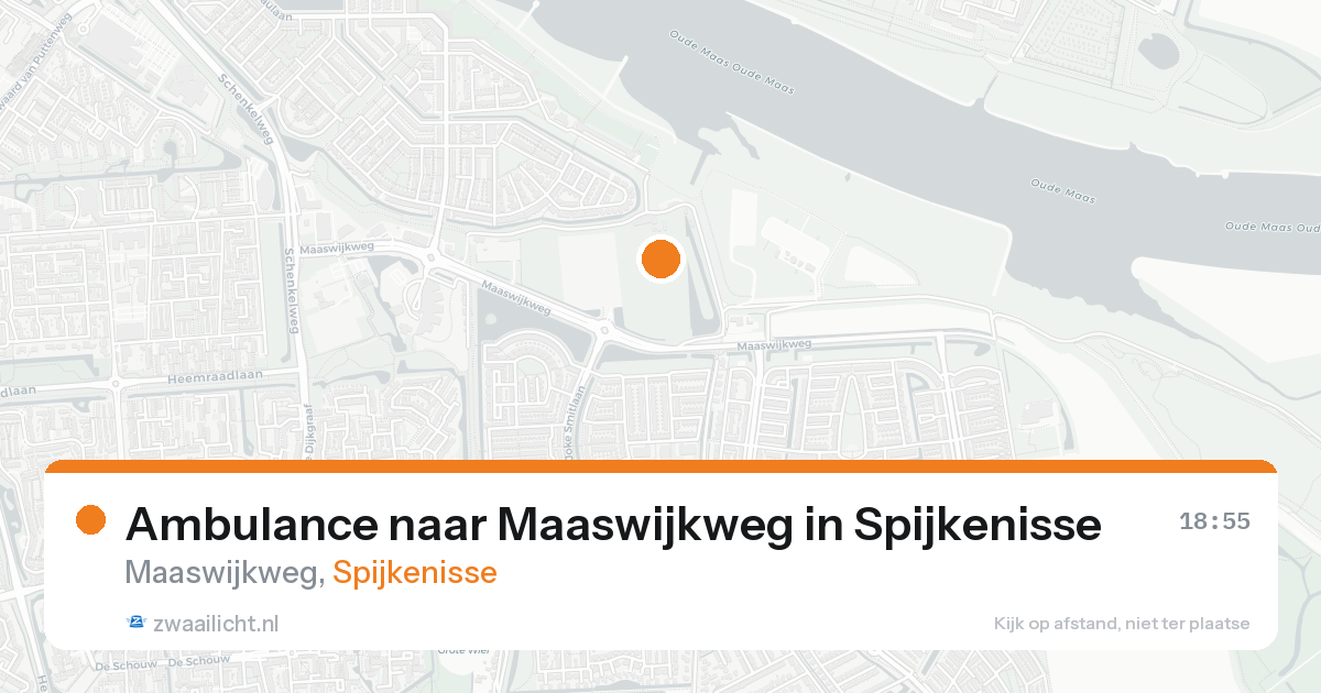 Ambulance naar Maaswijkweg in Spijkenisse — 22 aug 2026