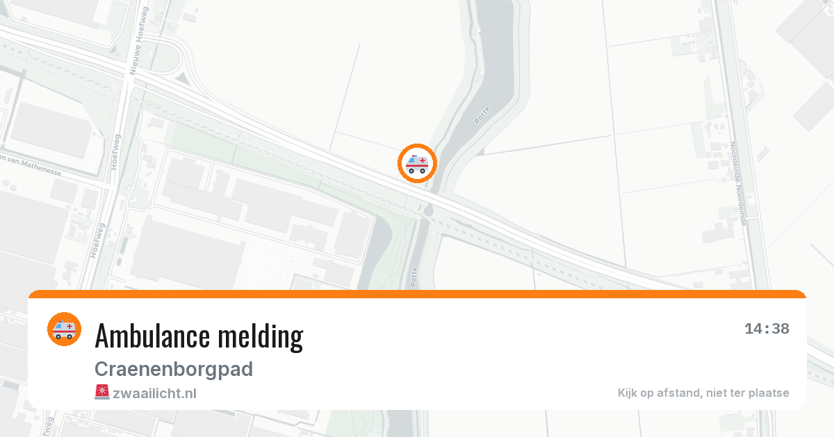 Ambulance melding — 1 jul 2026