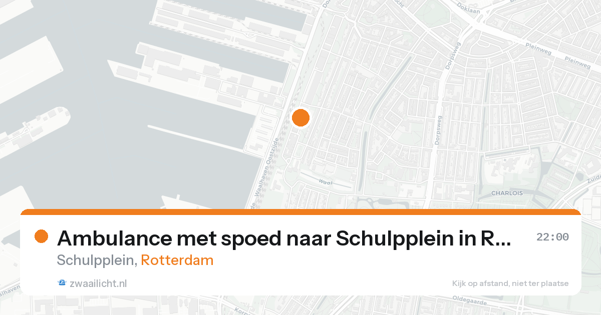 Ambulance met spoed naar Schulpplein in Rotterdam — 30 jan 2026