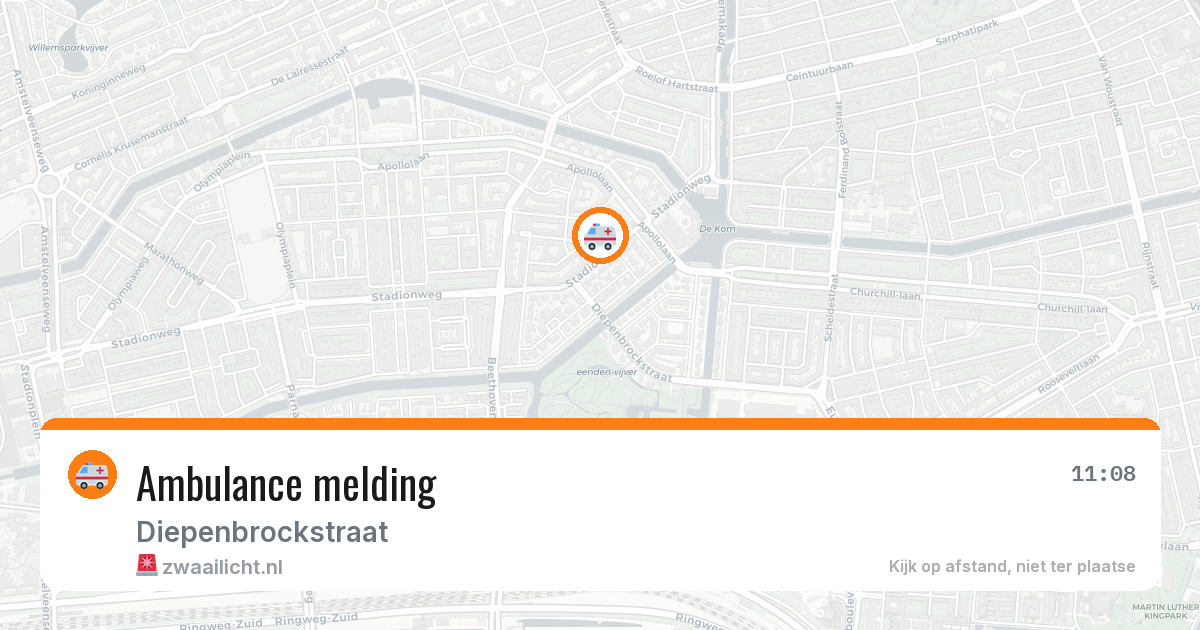 Ambulance melding — 16 jun 2026