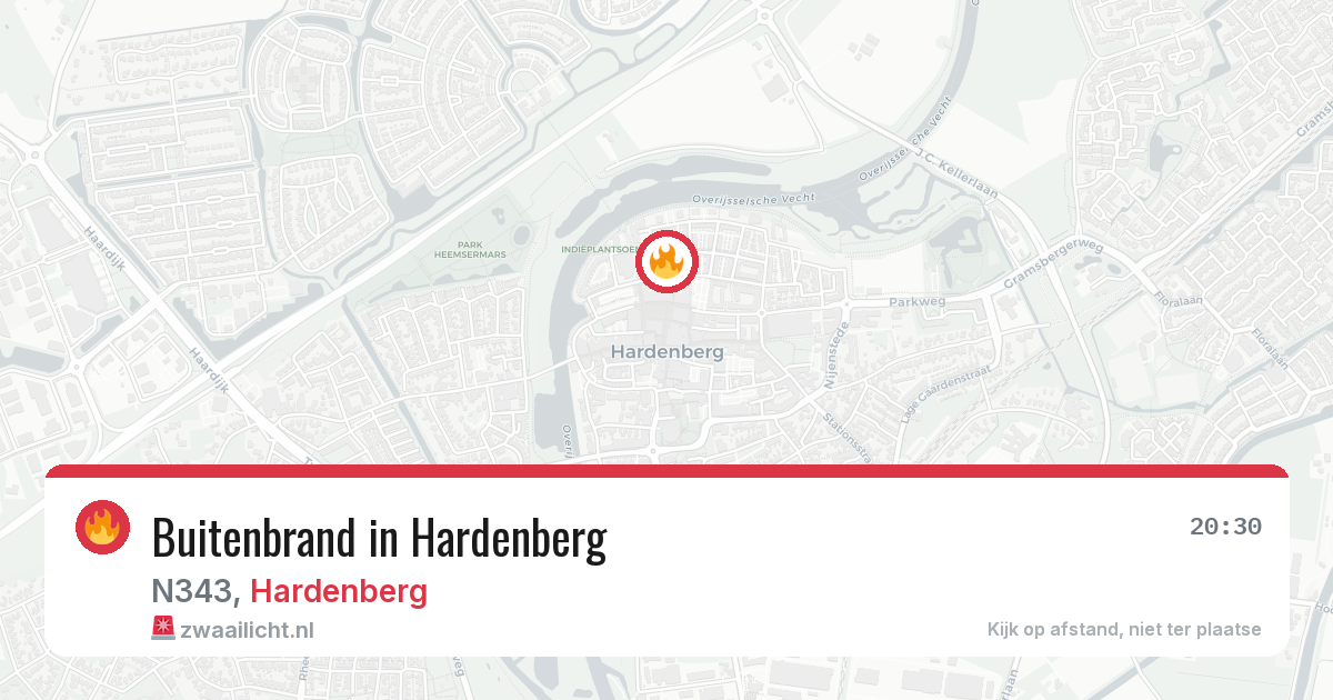 Buitenbrand in Hardenberg — 4 aug 2026