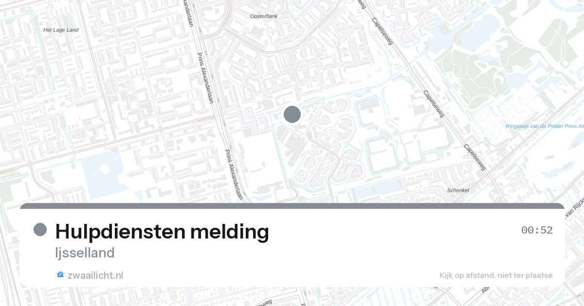 Hulpdiensten melding — 31 jan 2026