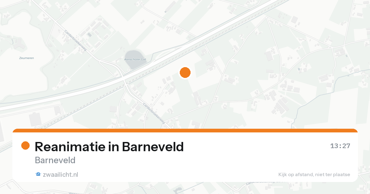 Reanimatie in Barneveld — 28 mei 2026