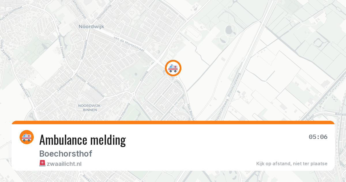 Ambulance melding — 10 feb 2026