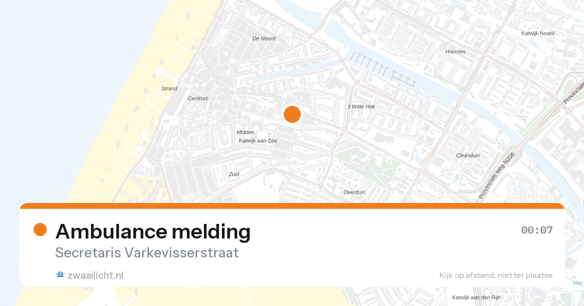 Ambulance melding — 6 feb 2026