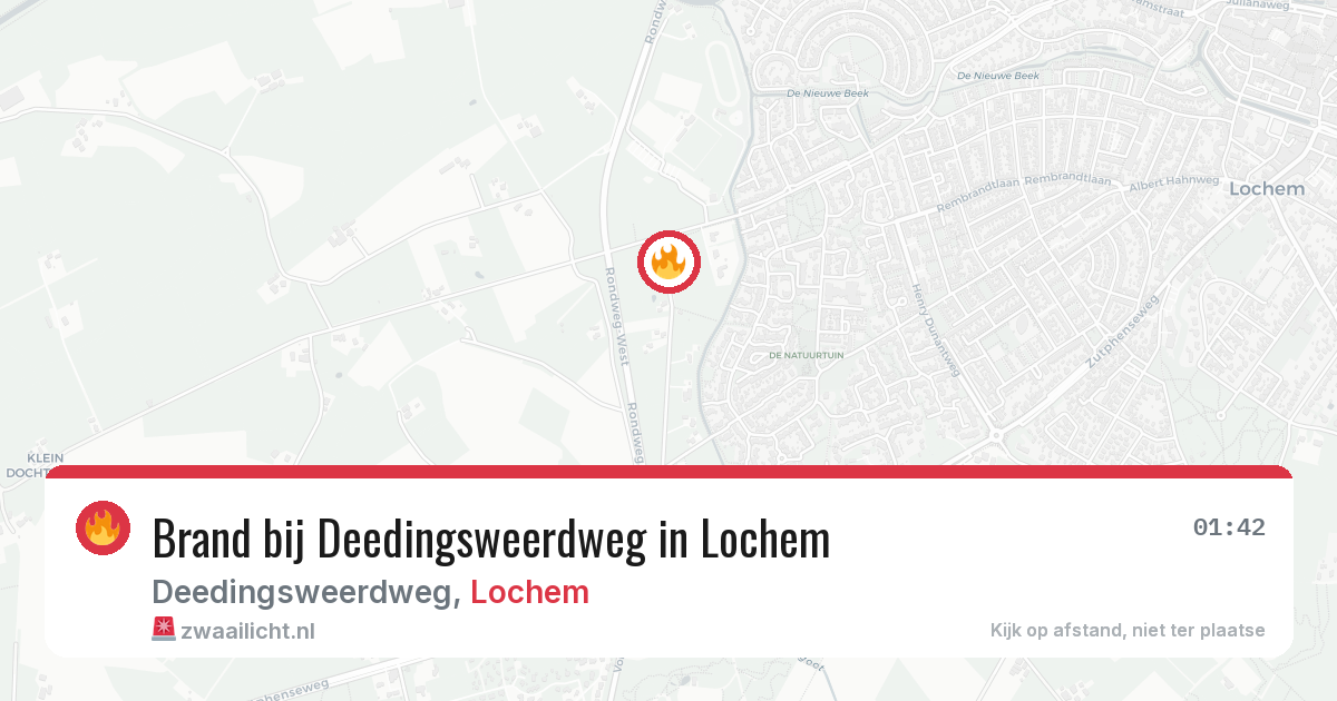 Brand bij Deedingsweerdweg in Lochem — 30 jun 2026