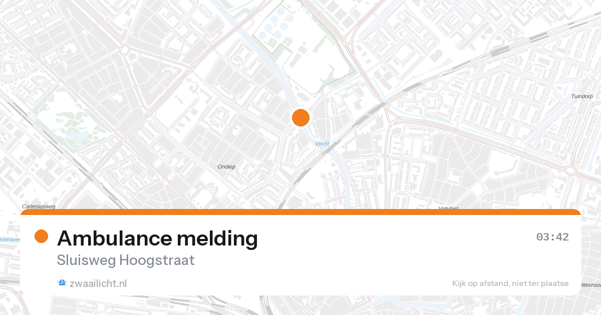 Ambulance melding — 7 feb 2026