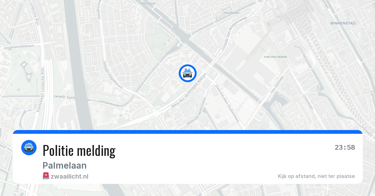 Politie melding — 18 jun 2026