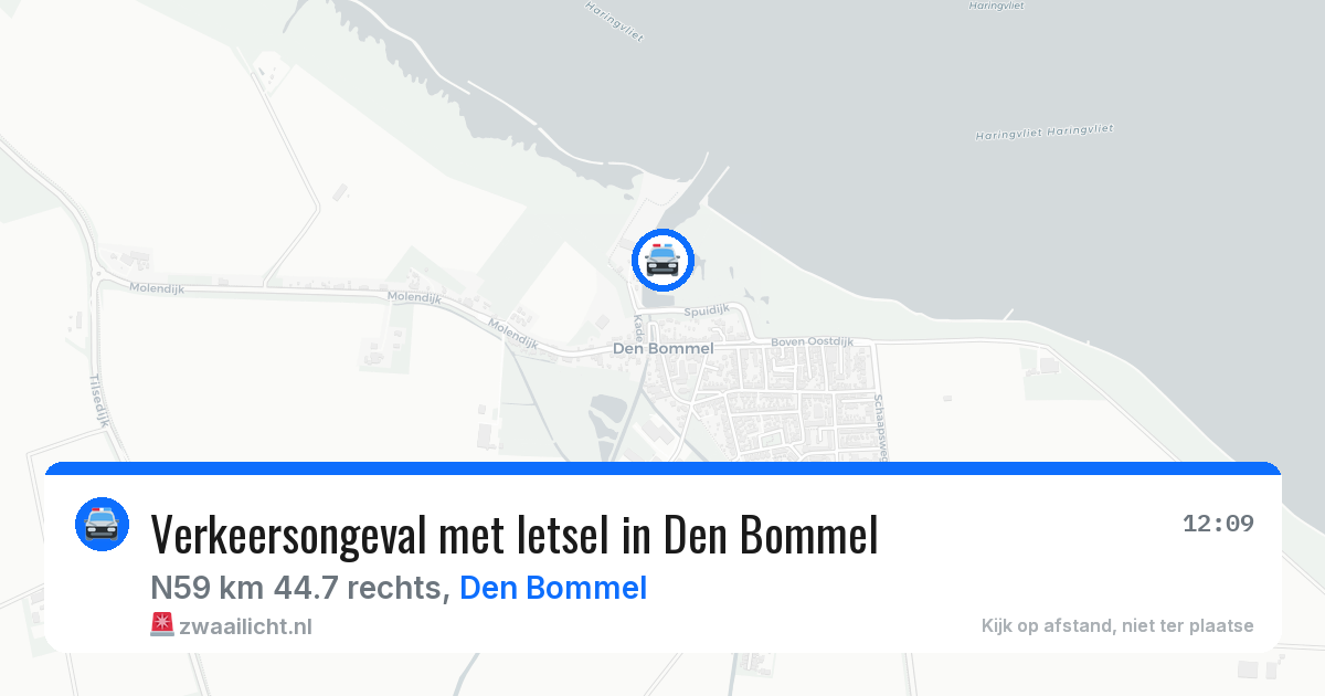 Verkeersongeval met letsel in Den Bommel — 31 jul 2026