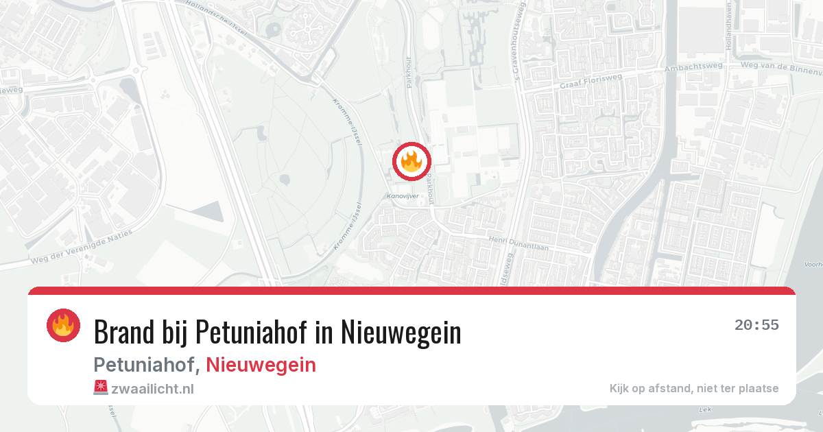 Brand bij Petuniahof in Nieuwegein — 26 mei 2026