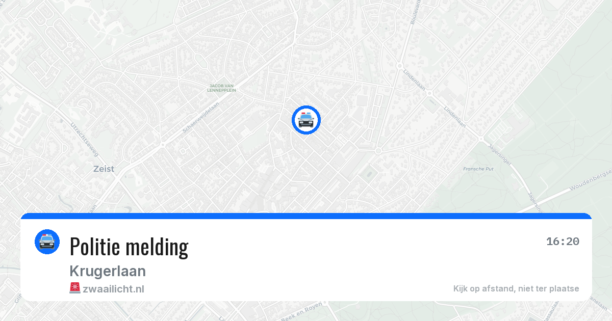 Politie melding — 3 jul 2026