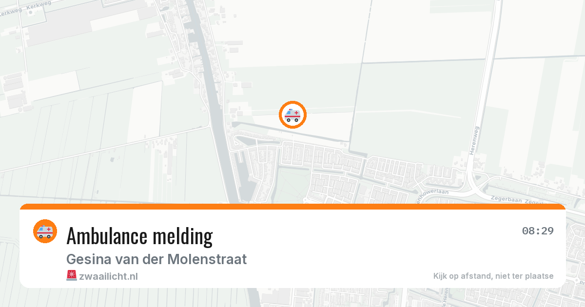 Ambulance melding — 4 feb 2026