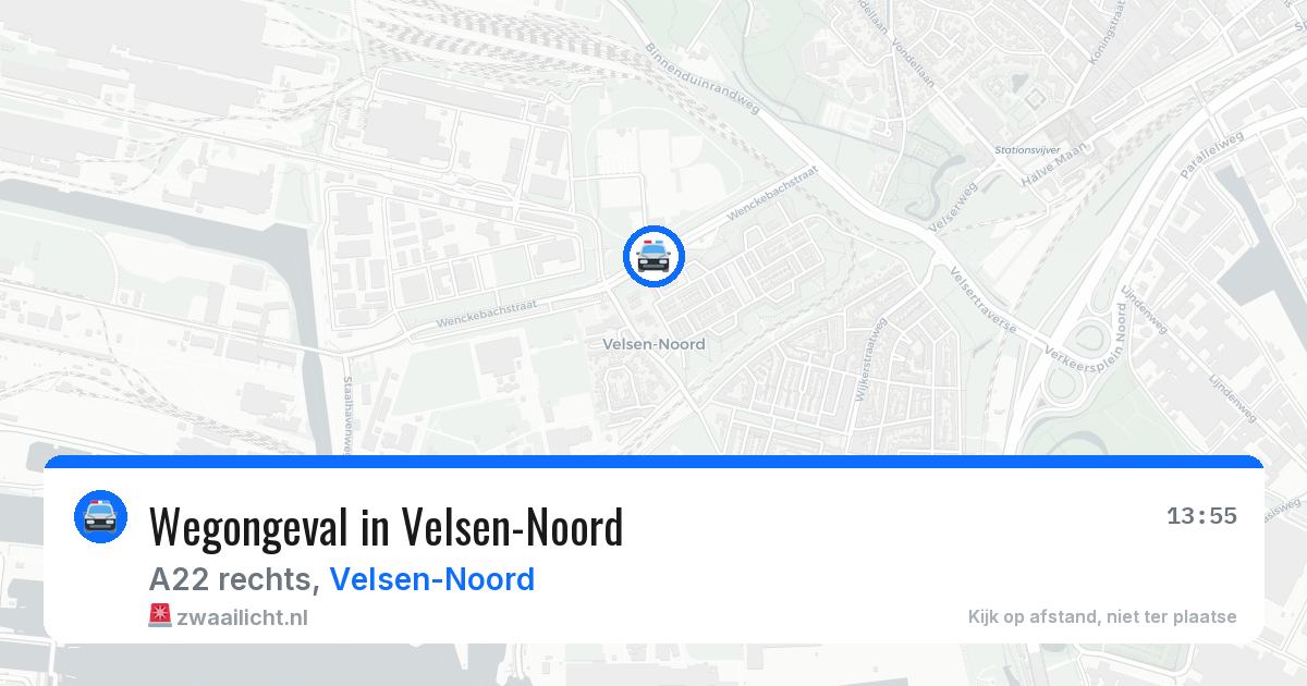 Wegongeval in Velsen-Noord — 21 apr 2026