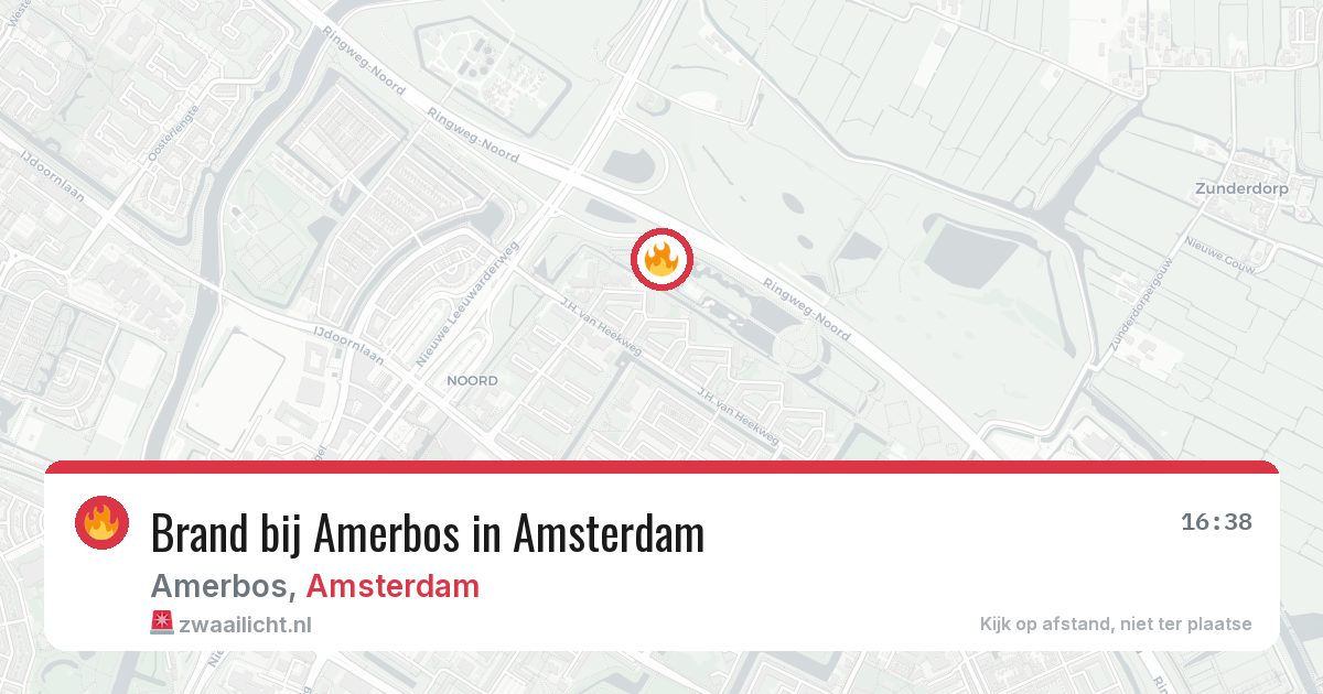 Brand bij Amerbos in Amsterdam — 2 jul 2026