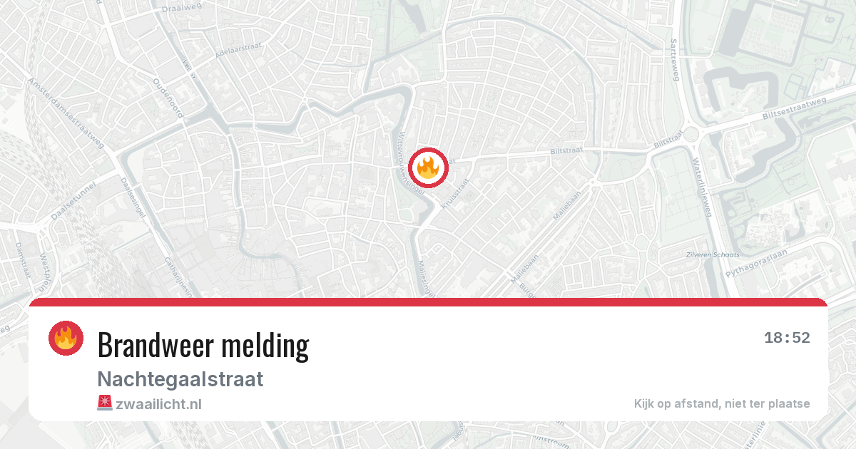 Brandweer melding — 7 jul 2026