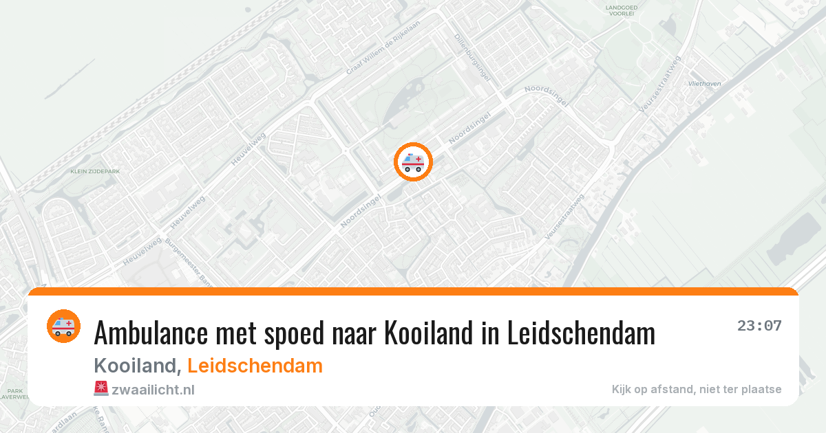 Ambulance met spoed naar Kooiland in Leidschendam — 8 feb 2026