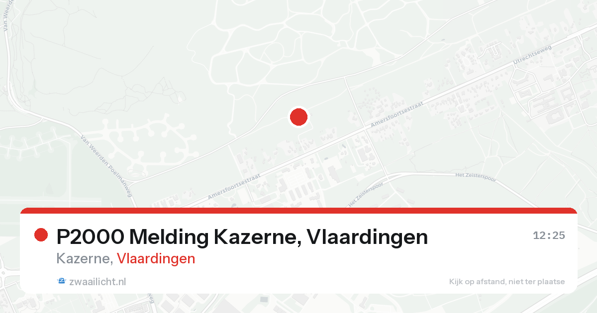 P2000 Melding Kazerne, Vlaardingen — 7 feb 2026