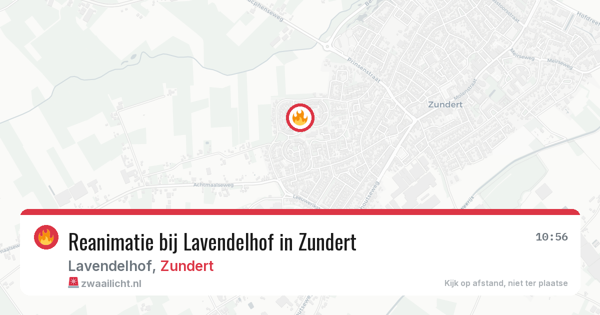 Reanimatie bij Lavendelhof in Zundert — 5 jul 2026