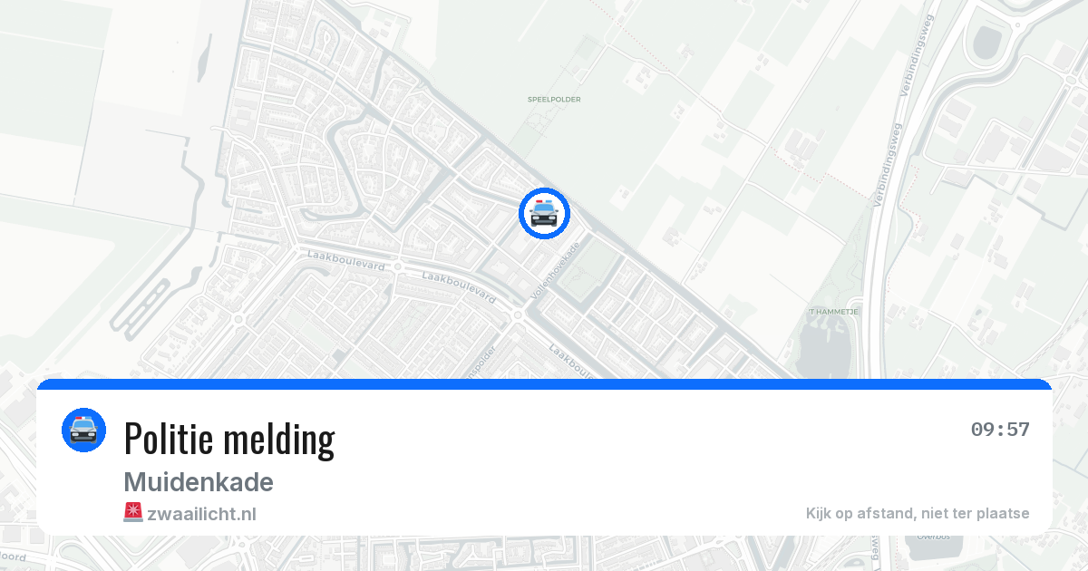 Politie melding — 28 jun 2026