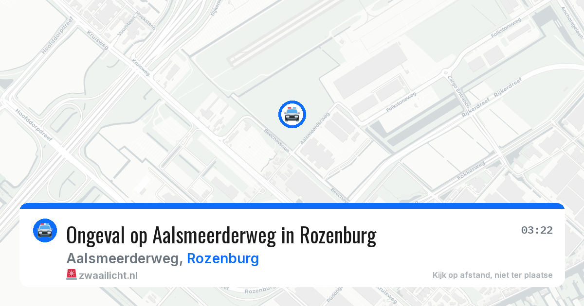 Ongeval op Aalsmeerderweg in Rozenburg — 29 jun 2026