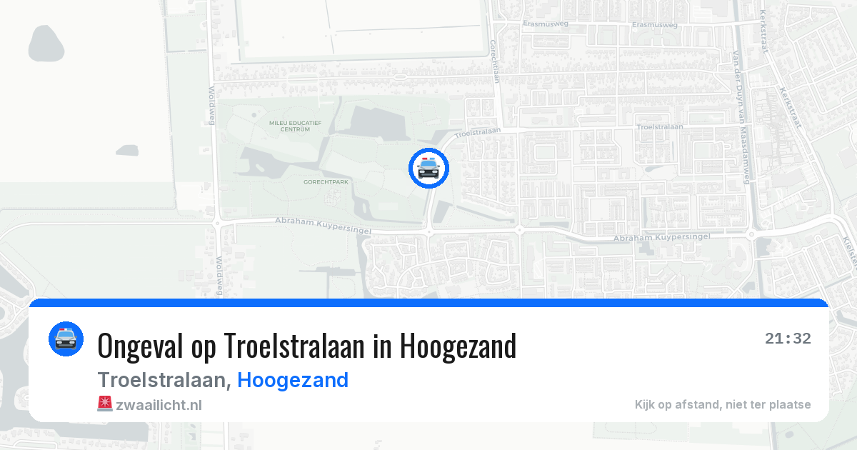 Ongeval op Troelstralaan in Hoogezand — 30 jun 2026