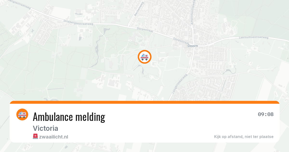 Ambulance melding — 11 feb 2026