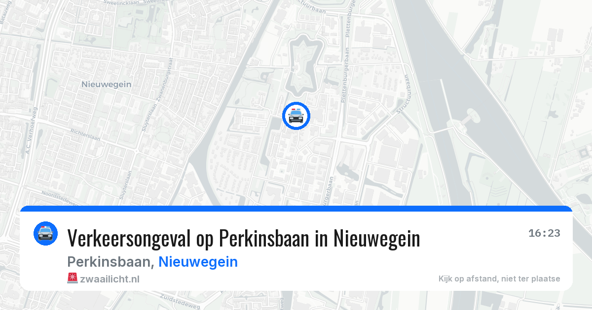 Verkeersongeval op Perkinsbaan in Nieuwegein — 17 mei 2026