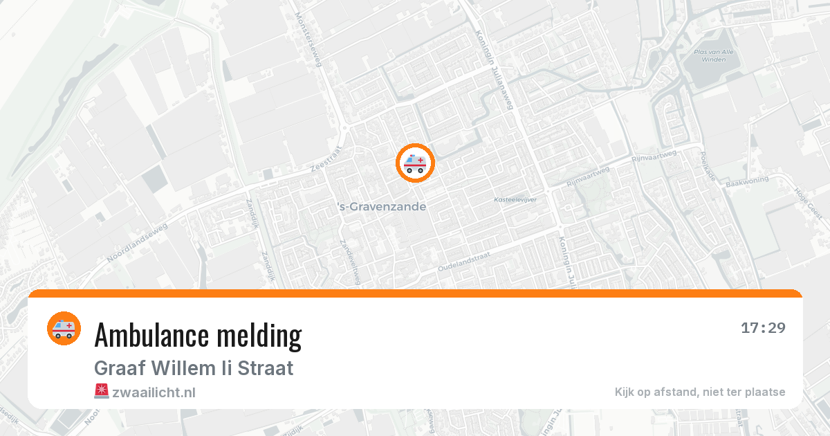 Ambulance melding — 2 mei 2026