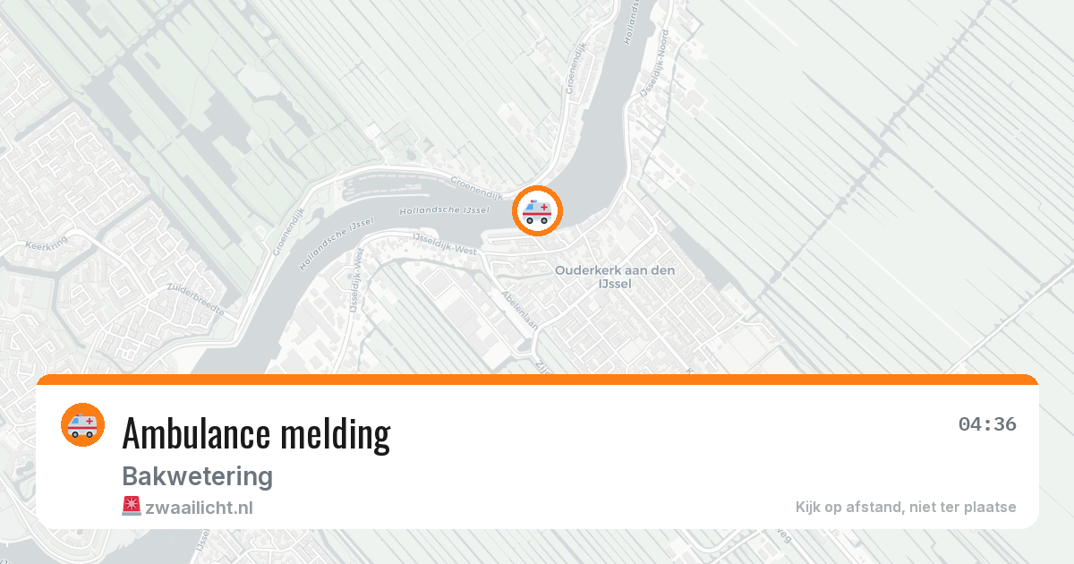 Ambulance melding — 10 feb 2026
