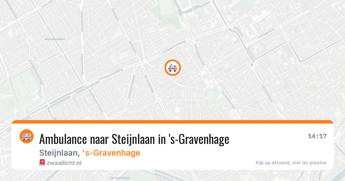 Ambulance naar Steijnlaan in 's-Gravenhage — 18 mrt 2026