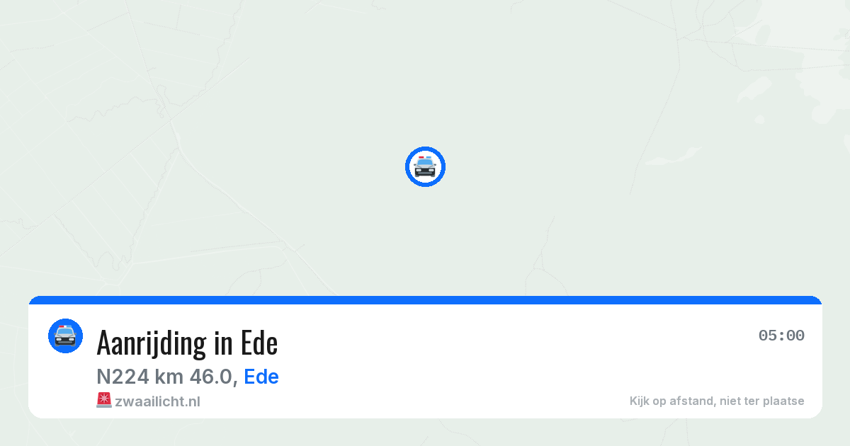 Aanrijding in Ede — 28 mei 2026