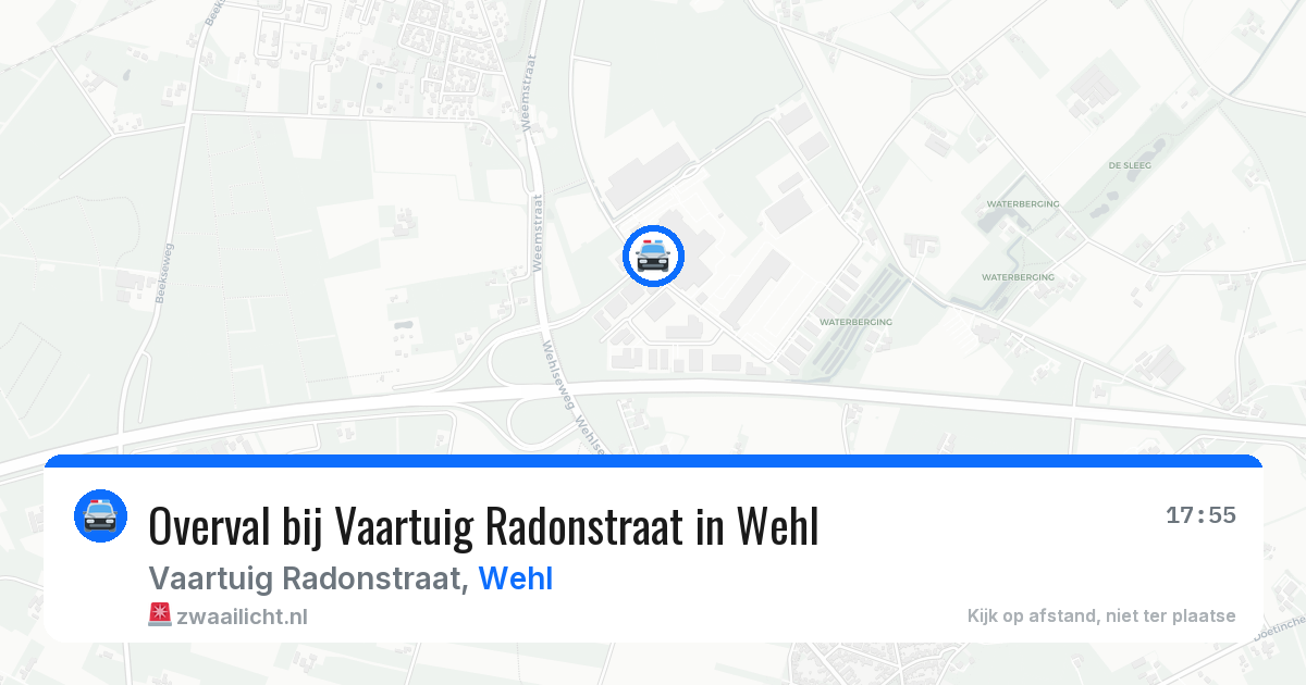 Overval bij Vaartuig Radonstraat in Wehl — 11 feb 2026