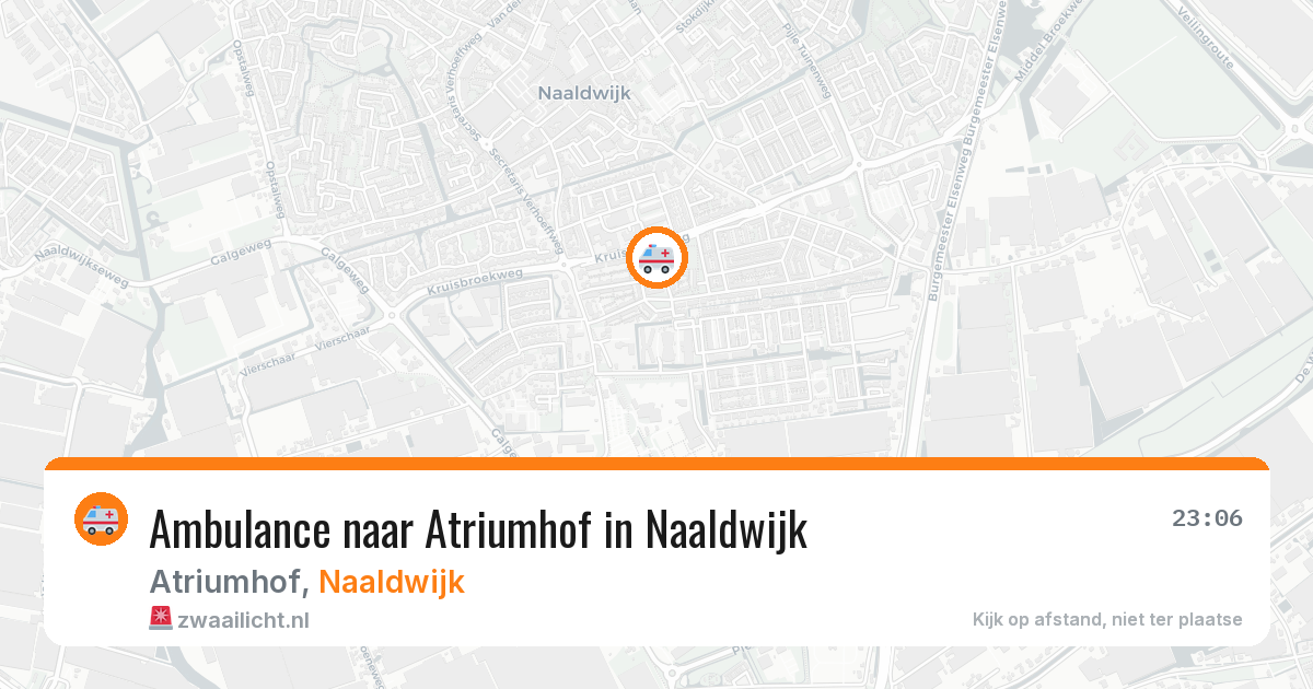 Ambulance naar Atriumhof in Naaldwijk — 27 jun 2026