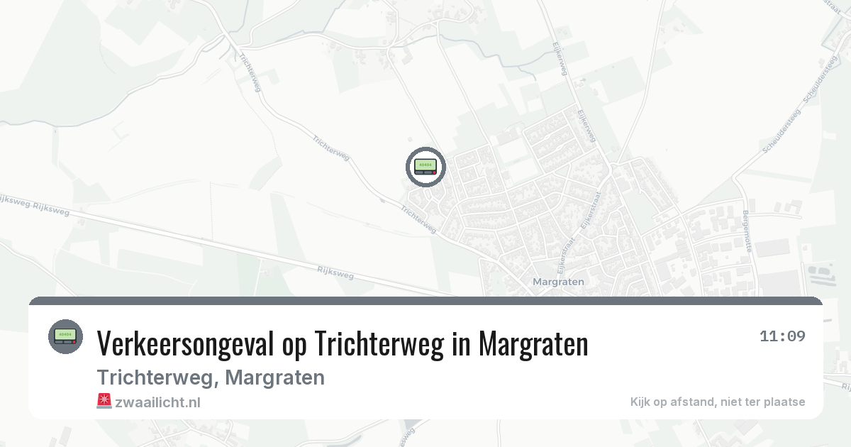 Verkeersongeval op Trichterweg in Margraten — 26 jul 2026
