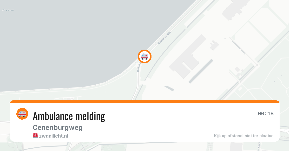 Ambulance melding — 14 jun 2026
