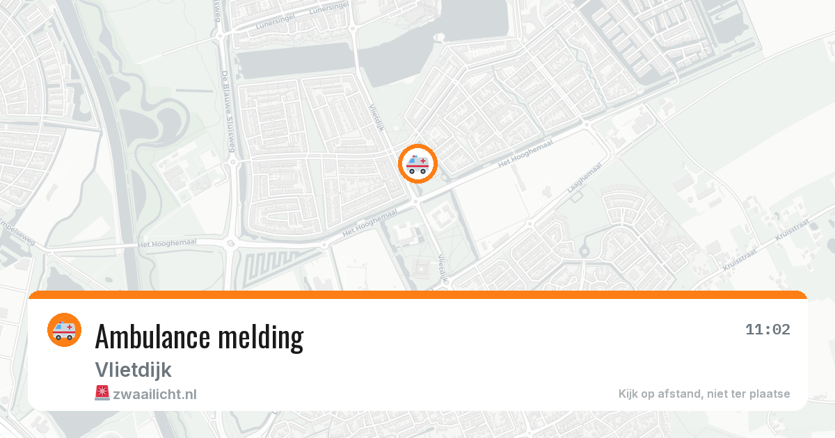 Ambulance melding — 29 jan 2026