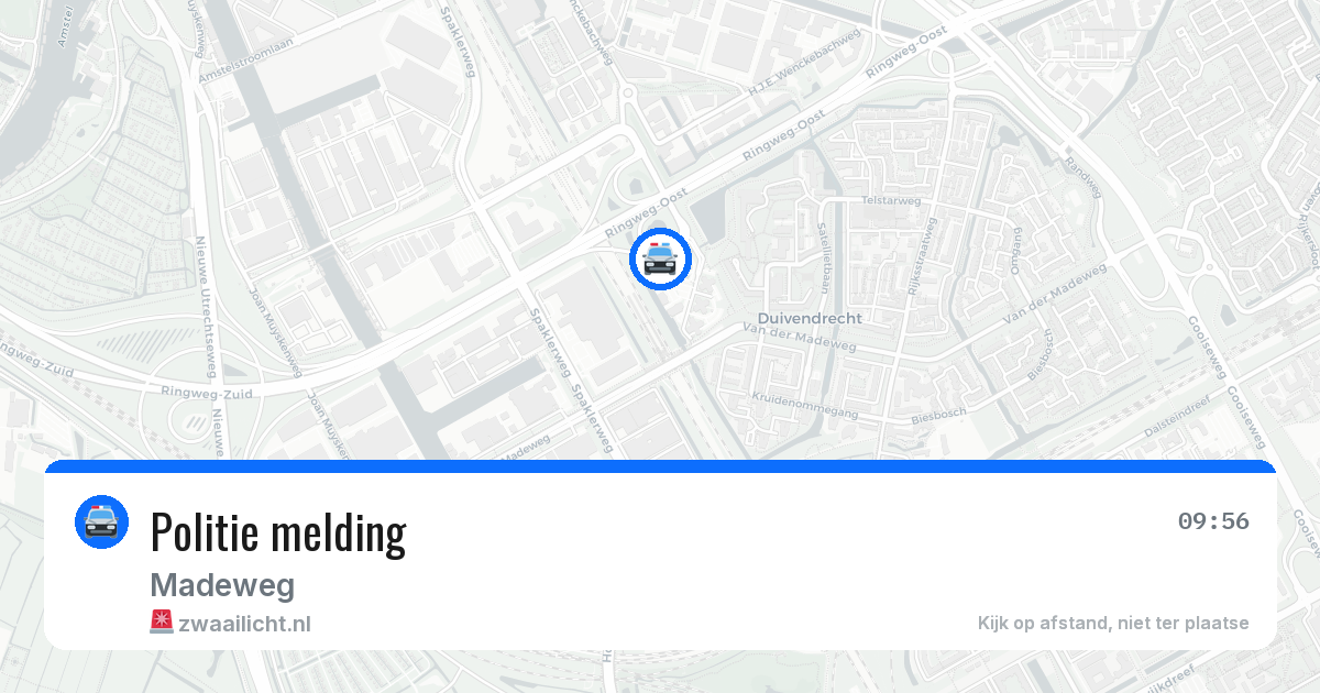 Politie melding — 23 mrt 2026