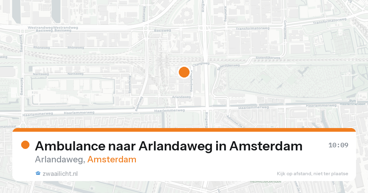Ambulance naar Arlandaweg in Amsterdam — 8 feb 2026