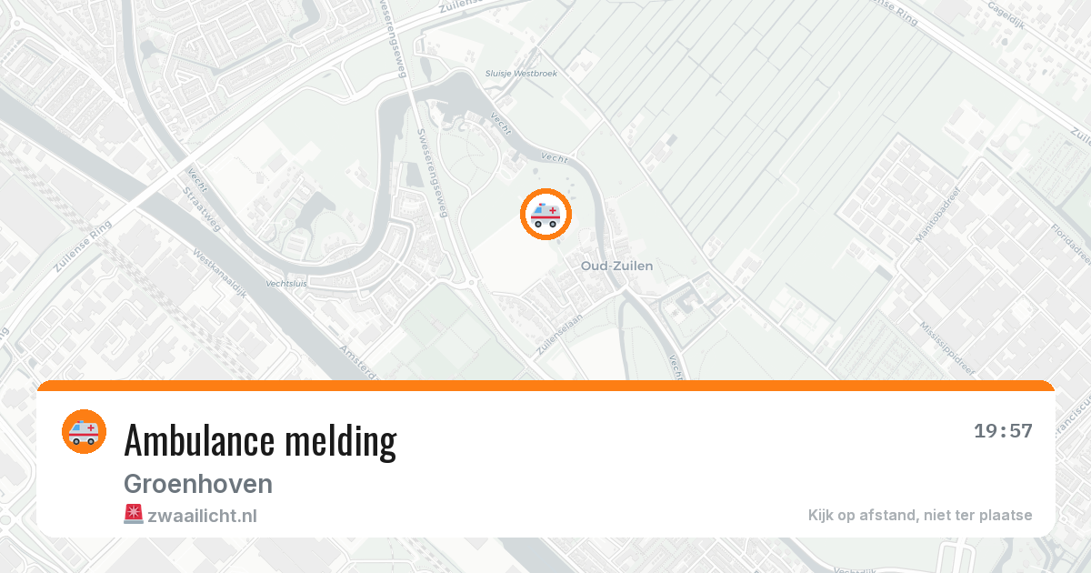 Ambulance melding — 9 jun 2026