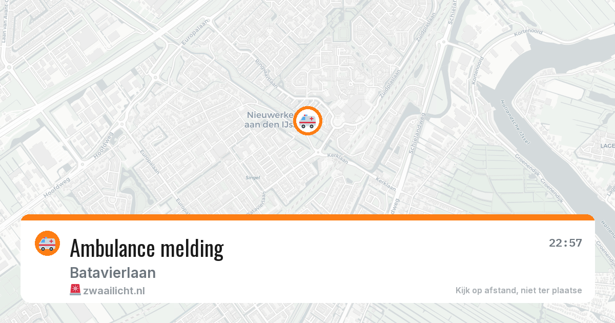 Ambulance melding — 5 feb 2026