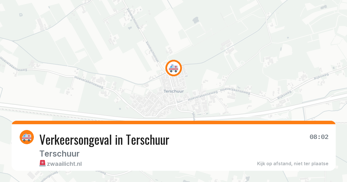 Verkeersongeval in Terschuur — 22 jun 2026